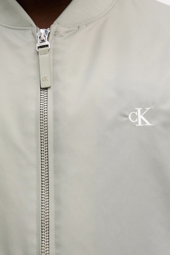 Яке бомбър Calvin Klein Jeans LV04RC526G зелен