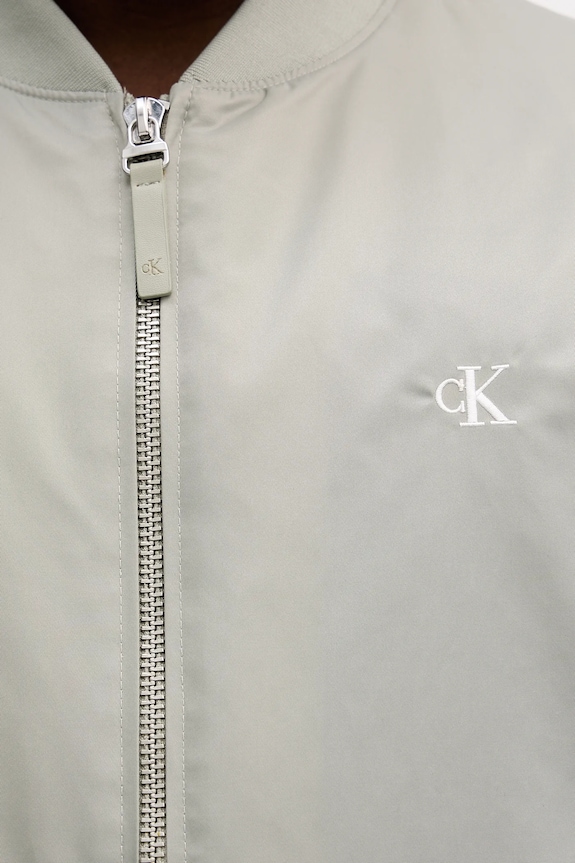 Яке бомбър Calvin Klein Jeans LV04RC526G зелен
