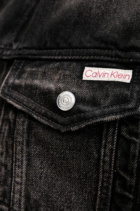 Traper jakna Calvin Klein Jeans LV04RD707G crna