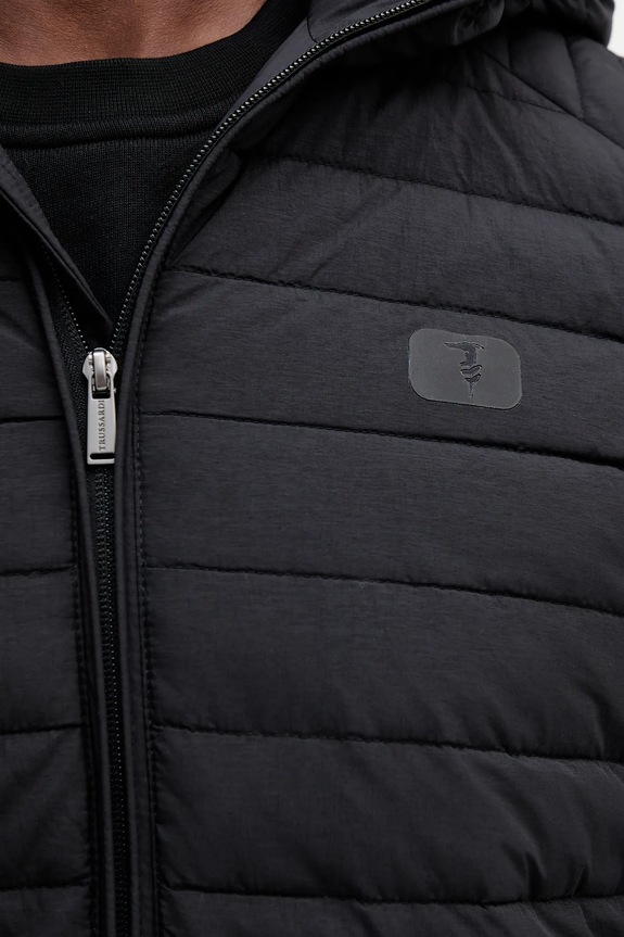 Μπουφάν Trussardi F004M000009N μαύρο