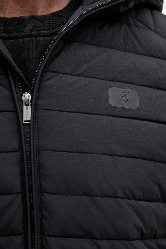Μπουφάν Trussardi F004M000009N μαύρο