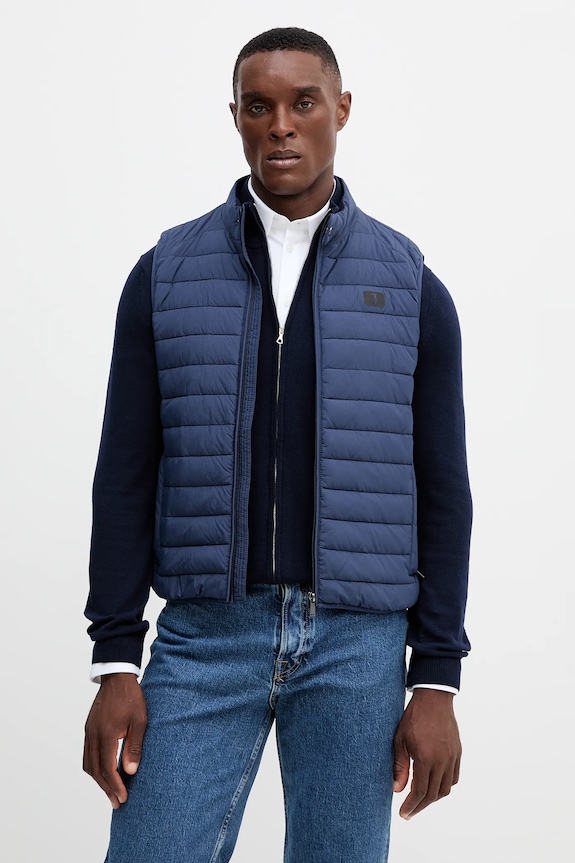 Trussardi smanicato foderato blu navy F006M000011N