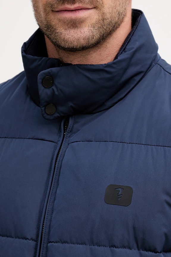 Trussardi kurtka F007M000012N granatowy