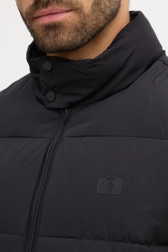 Μπουφάν Trussardi F007M000012N μαύρο