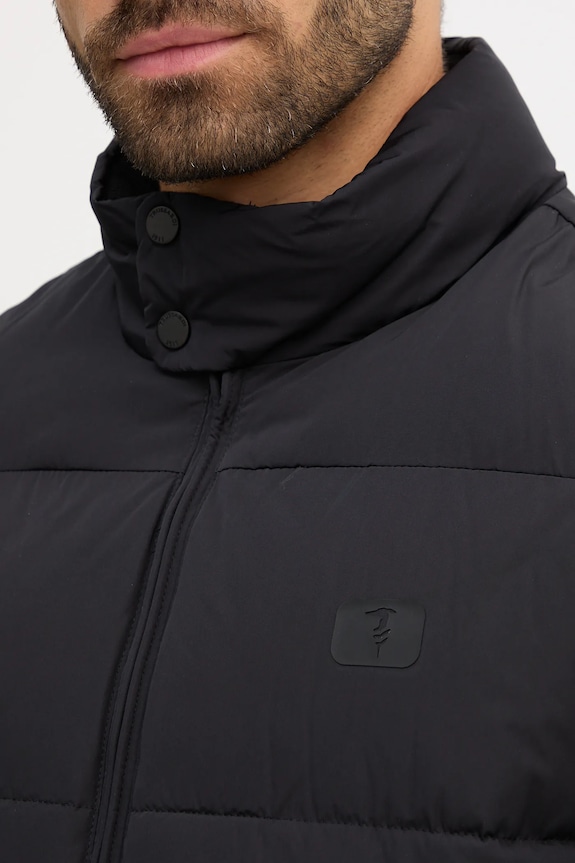 Μπουφάν Trussardi F007M000012N μαύρο