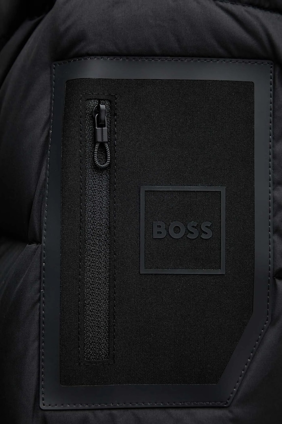 BOSS Green geacă de puf OW_Urbanex Puffer 50544322 negru