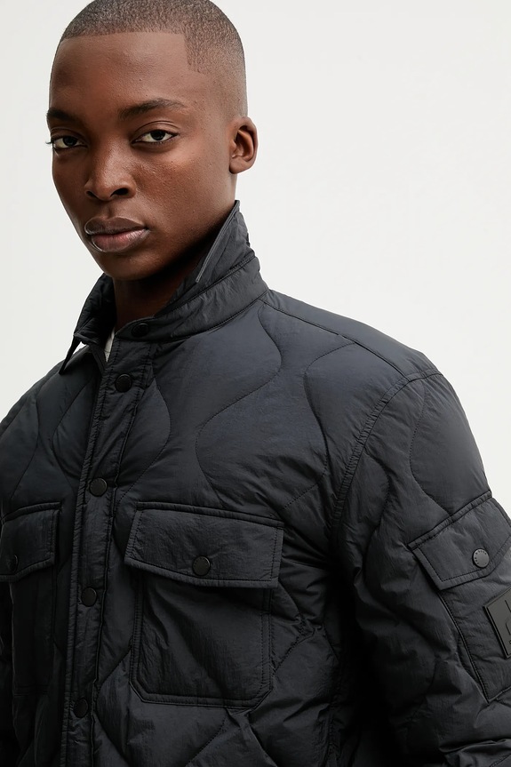 Páperová bunda Rag & Bone RV2125F0MNY čierna