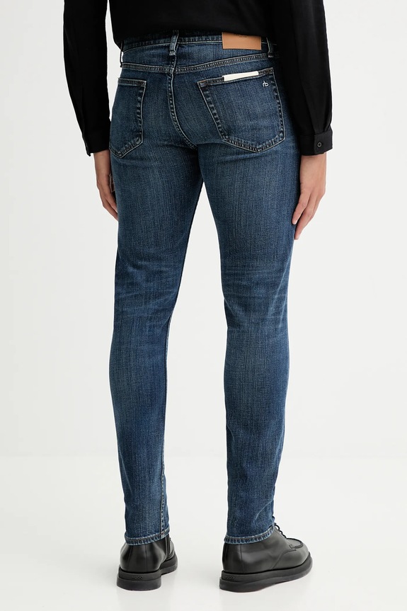 Îmbrăcăminte Rag & Bone jeans din amestec de cașmir RX0225F2VCH bleumarin