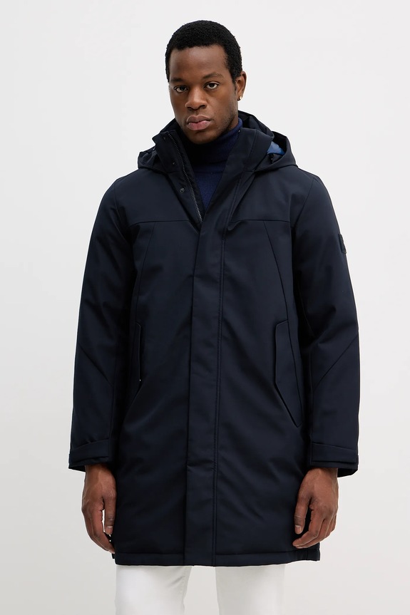 Jakna Tommy Hilfiger Planet friendly mornarsko plava MW0MW41362