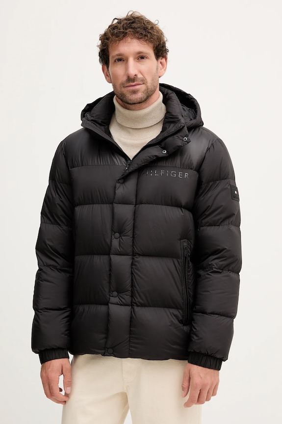 Tommy Hilfiger kurtka puchowa pozostałe czarny MW0MW40613