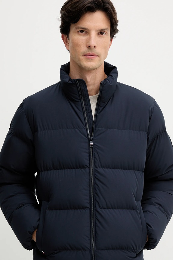 Tommy Hilfiger kurtka puchowa granatowy MW0MW40615