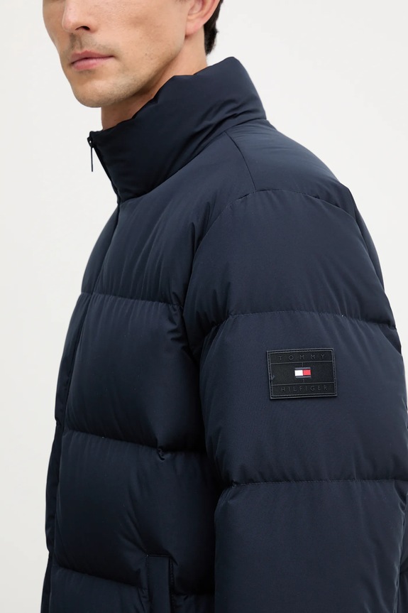 Tommy Hilfiger kurtka puchowa MW0MW40615 granatowy
