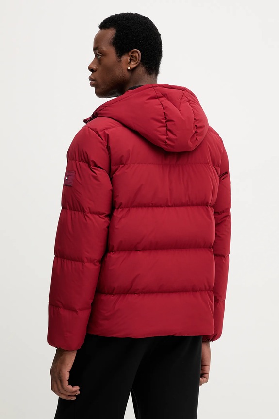 Oblečenie Páperová bunda Tommy Hilfiger MW0MW40616 burgundské