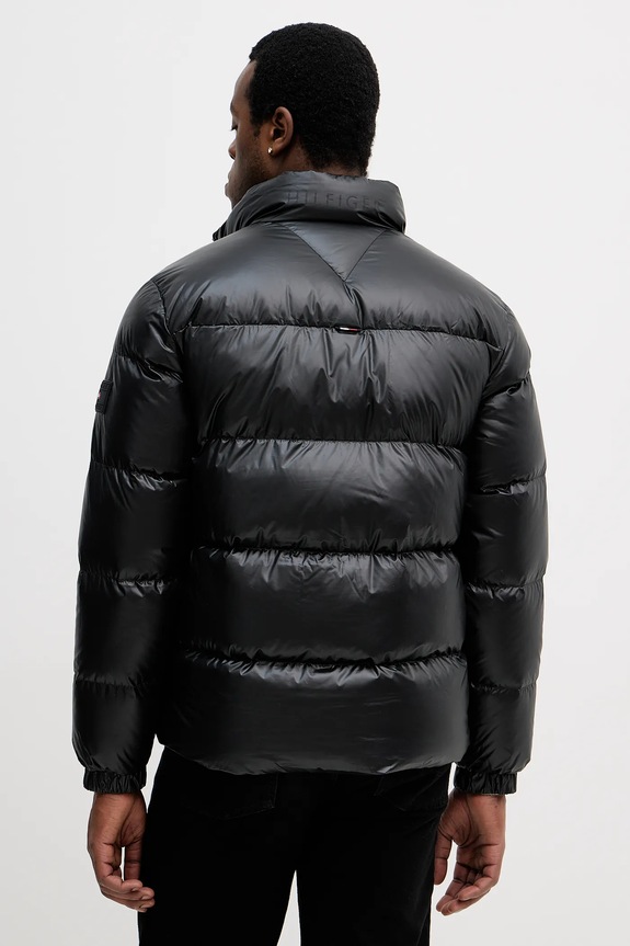 Ρούχα Μπουφάν με επένδυση από πούπουλα Tommy Hilfiger MW0MW40617 μαύρο