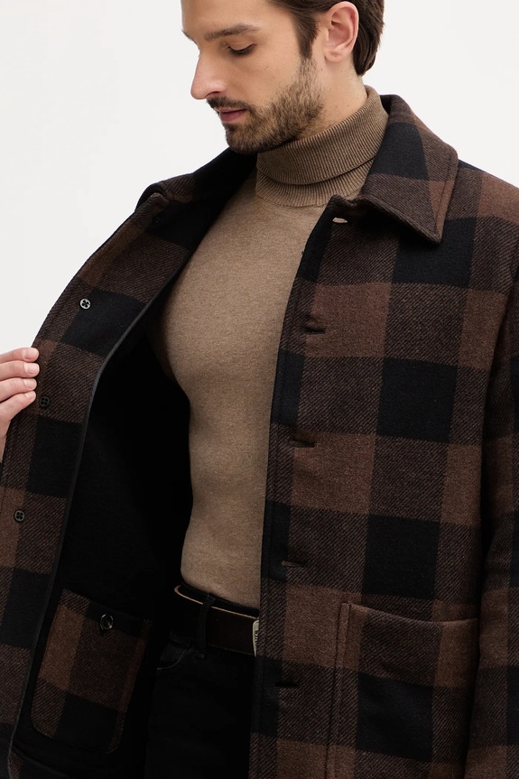 Tommy Hilfiger dzseki gyapjúkeverékből MW0MW40623