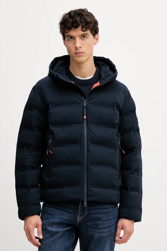 Tommy Hilfiger geacă cu captuseala bleumarin MW0MW40637