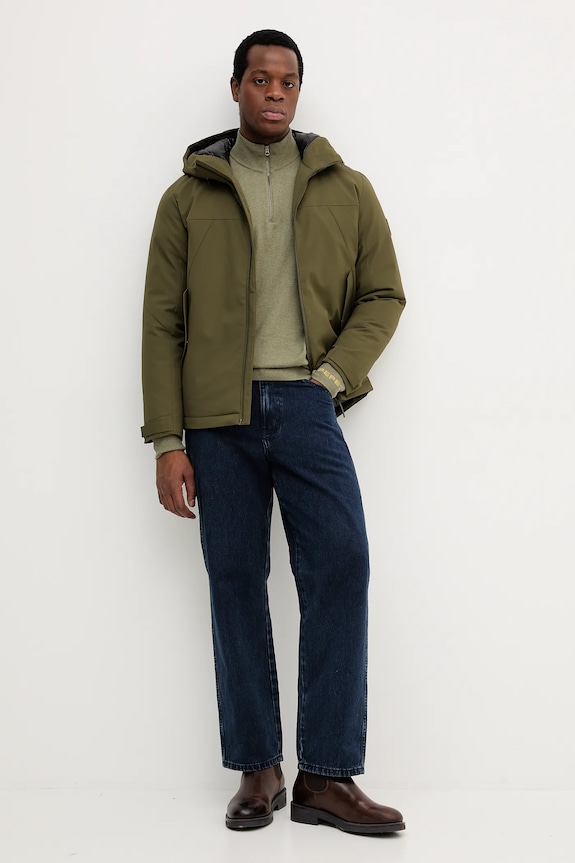 Bunda Tommy Hilfiger MW0MW41363 zelená AW25