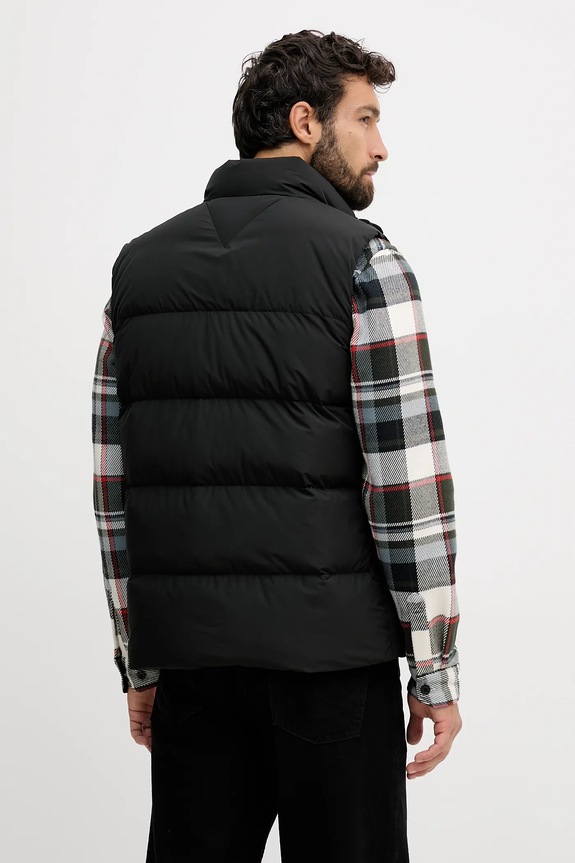 Дрехи Пухен елек Tommy Hilfiger MW0MW40607 черен