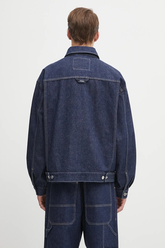 Oblečení Džínová bunda VETEMENTS Hip-Hop Denim UH76DJ250N námořnická modř