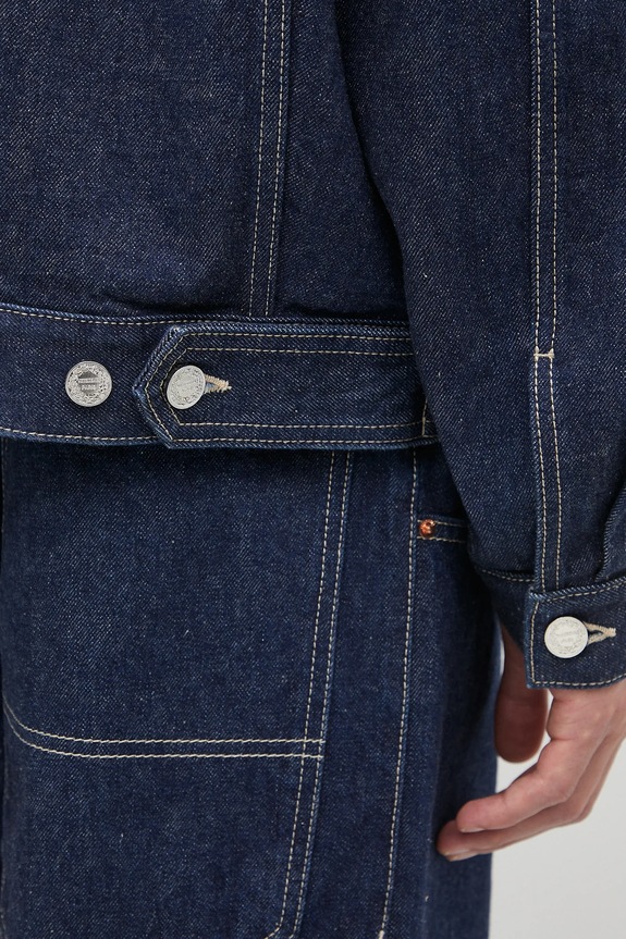 Džínová bunda VETEMENTS Hip-Hop Denim UH76DJ250N