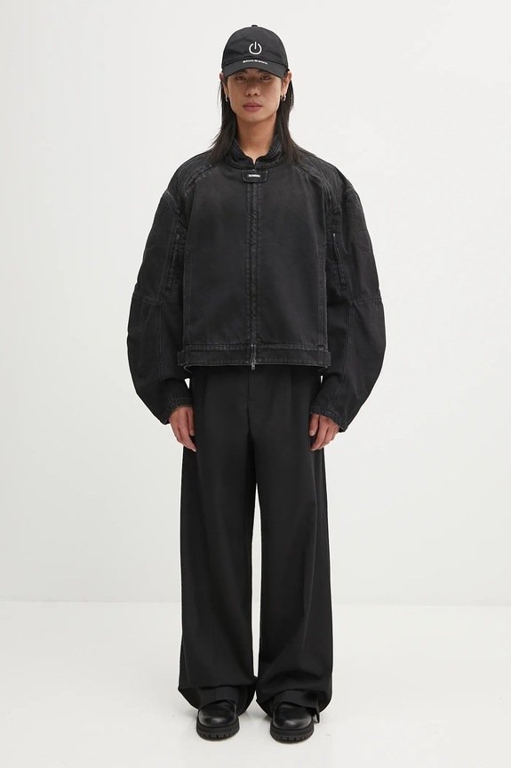 Džínová bunda VETEMENTS Racing Denim UH76DJ900B2