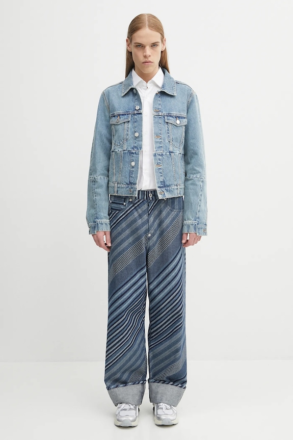 VETEMENTS giacca di jeans Cut-Up Fitted Denim UH76DJ660LB3