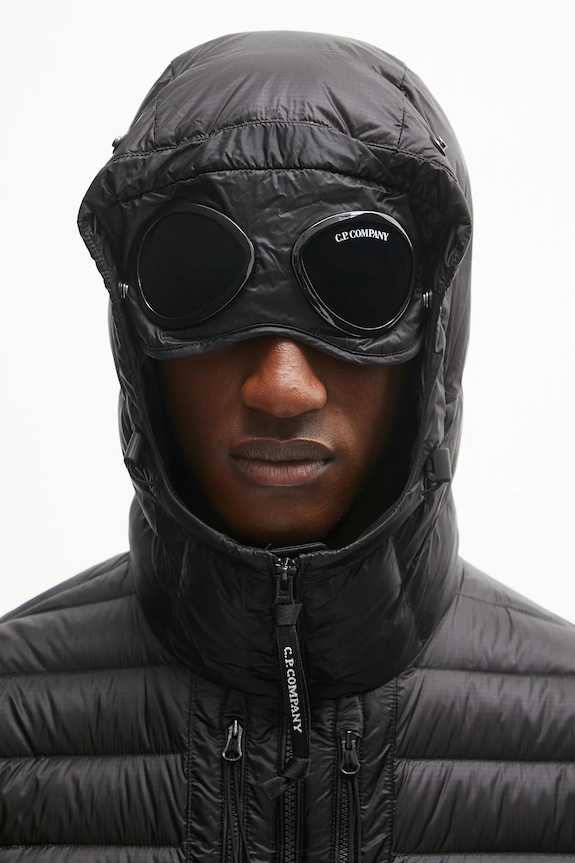 C.P. Company down jacket black 19CMOW031A110416A