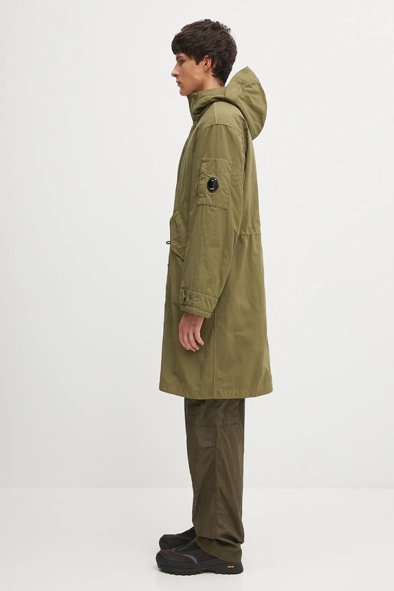 C.P. Company rövid kabát 19CMOW095A110305G zöld AW25