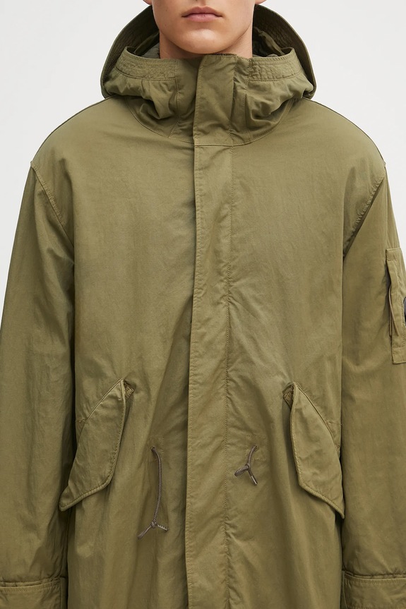 C.P. Company rövid kabát zöld 19CMOW095A110305G