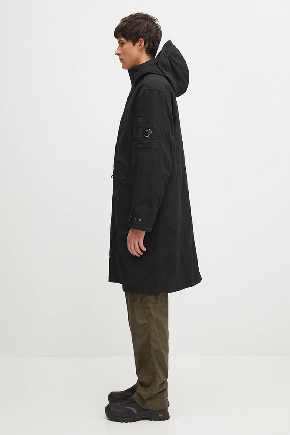 Bunda C.P. Company 19CMOW095A110305G čierna AW25