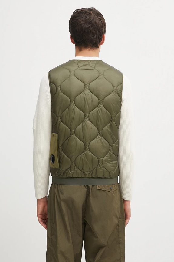 Îmbrăcăminte C.P. Company vestă 19CMVE049A110158A verde