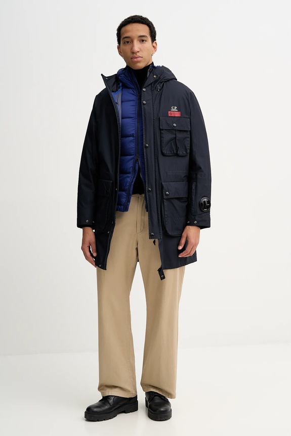 Jakna C.P. Company 19CMOW215A110411G mornarsko modra AW25