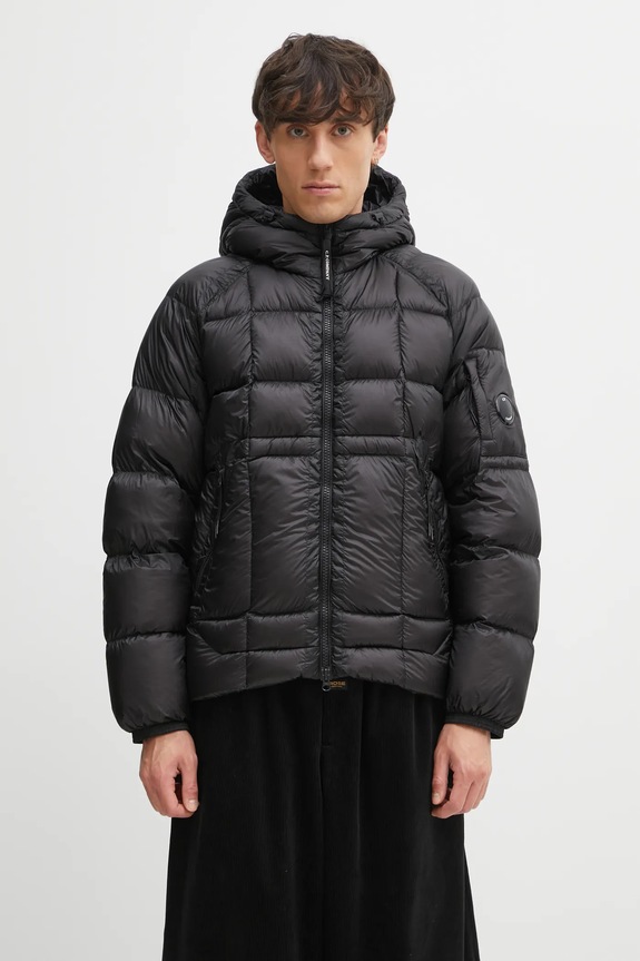 C.P. Company piumino isolamento in piuma nero RFCMOW702A110416A