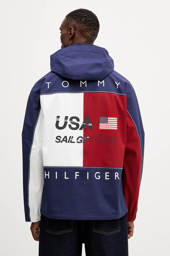 Abbigliamento Tommy Hilfiger giacca x SAIL GP MW0MW41412 blu navy