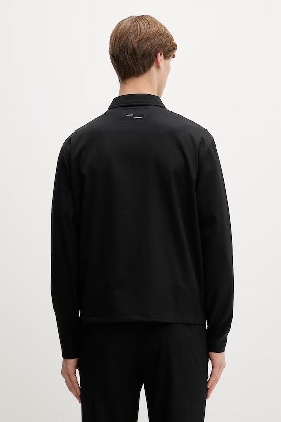 Odzież Filling Pieces kurtka przejściowa męska z wełny Coach Twill Wool 422560500247 czarny