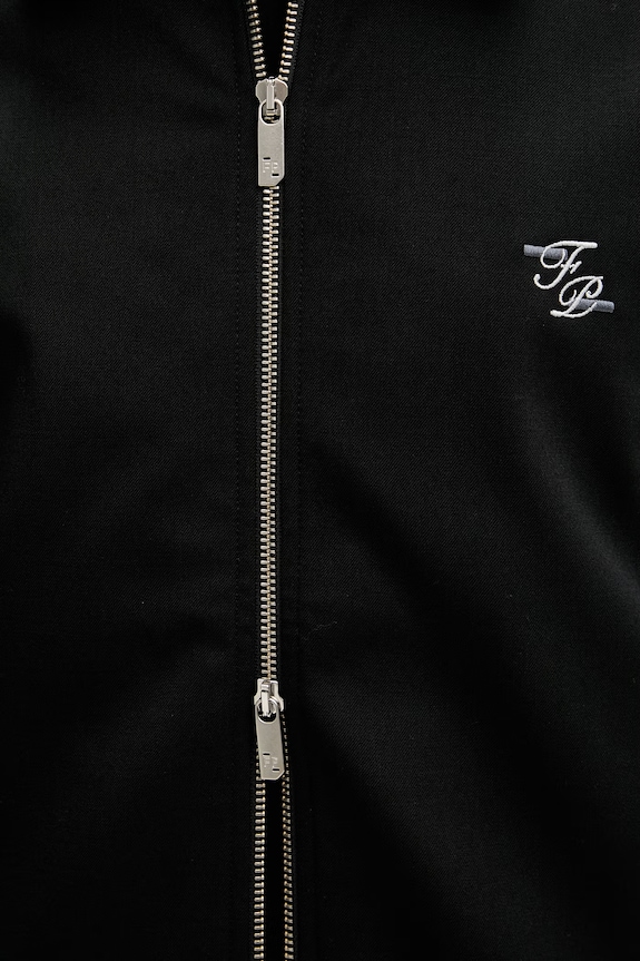 Filling Pieces kurtka przejściowa męska z wełny Coach Twill Wool 422560500247 czarny
