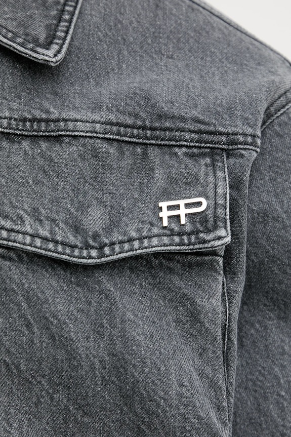Filling Pieces Denim Washed men's denim jacket 422560501260 gray