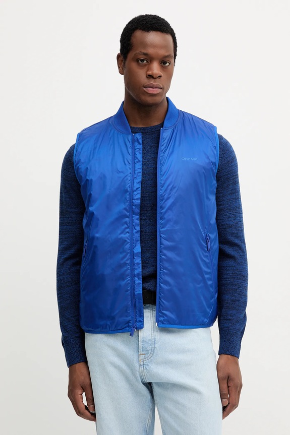 Μπουφάν Calvin Klein μπλε LV04LD502G