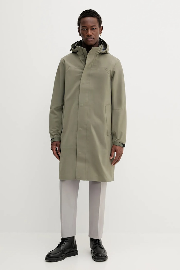 Calvin Klein geacă cu captuseala verde LV04LD518G