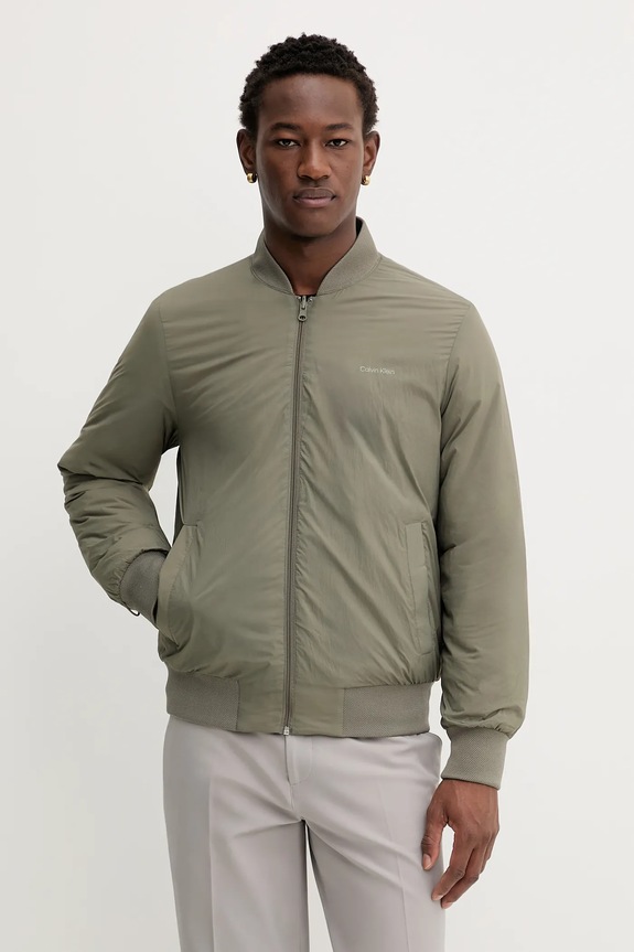 Calvin Klein geacă LV04LD518G verde