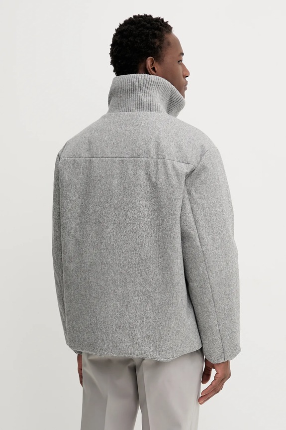 Oblečenie Páperová bunda Calvin Klein LV04LD519G sivá