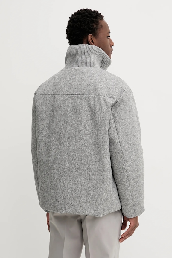 Oblečenie Páperová bunda Calvin Klein LV04LD519G sivá