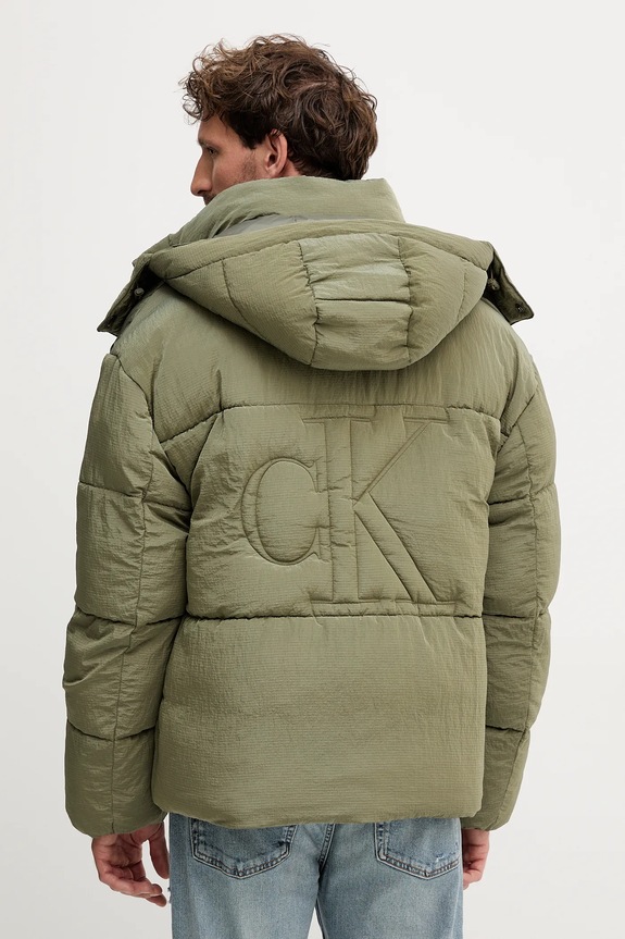 Oblečenie Bunda Calvin Klein Jeans LV04RD513G zelená