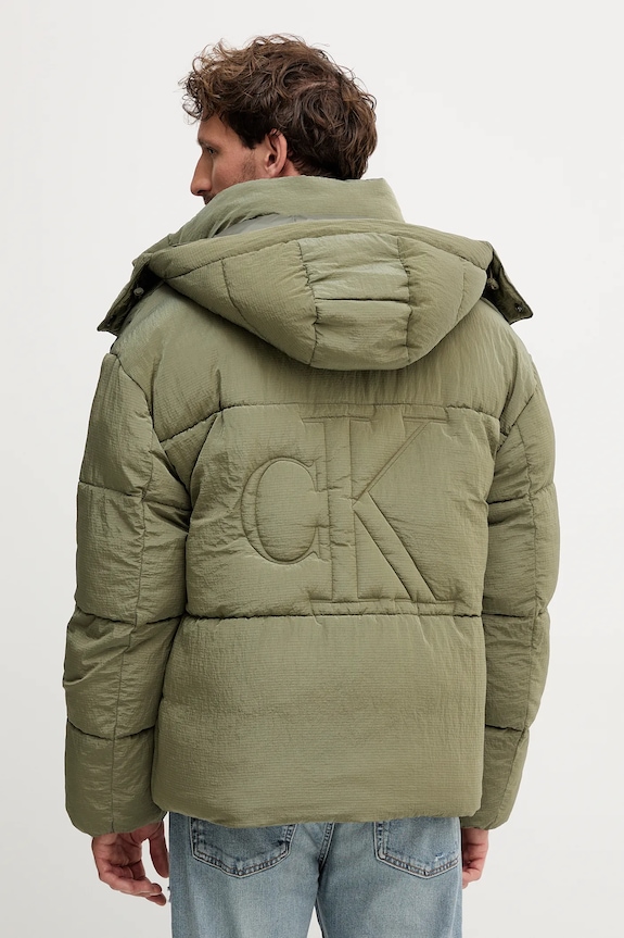 Oblečenie Bunda Calvin Klein Jeans LV04RD513G zelená