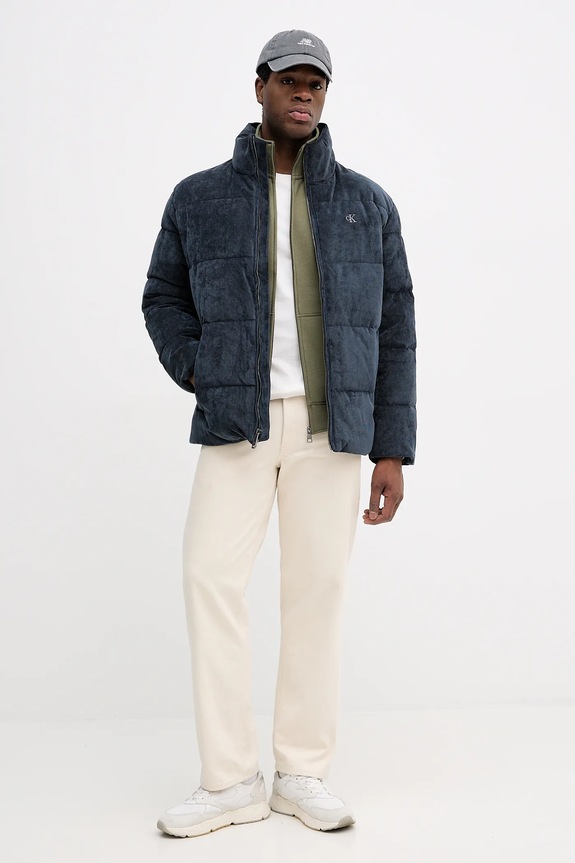 Calvin Klein Jeans kurtka LV04RD501G granatowy AW25