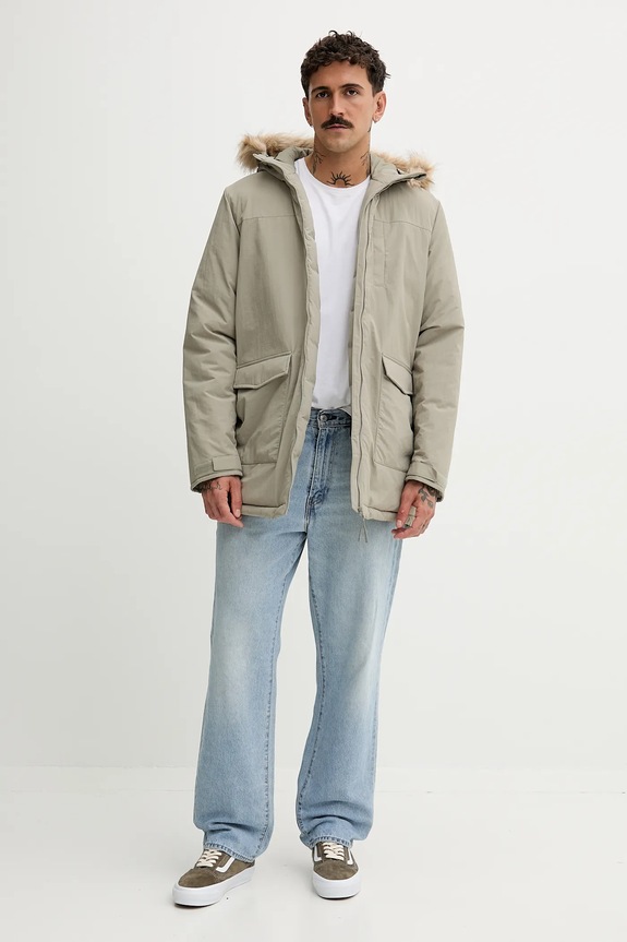 Jakna adidas Paveric JX7747 zelena AW25
