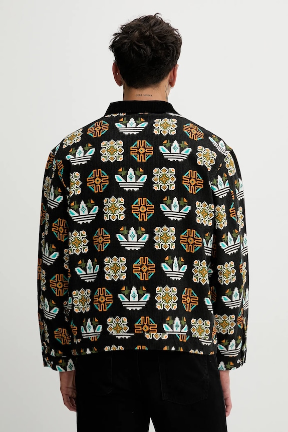 Abbigliamento adidas Originals giacca in velluto a coste Monogram JY2998 nero