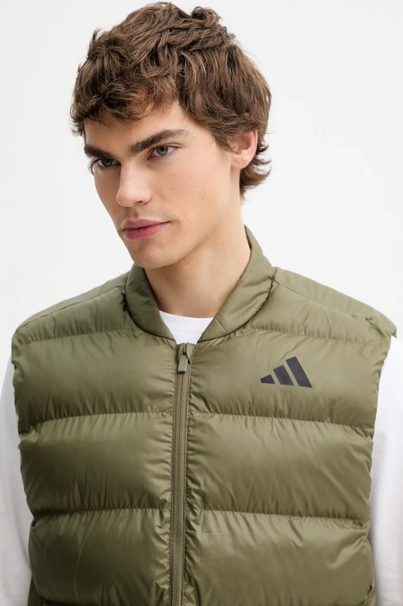 Prsluk adidas Essentials Climawarm zelena JV7726