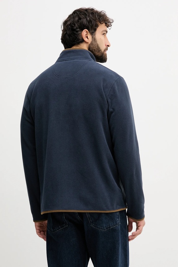 Ρούχα Φλις μπουφάν Barbour MFL0216 σκούρο μπλε