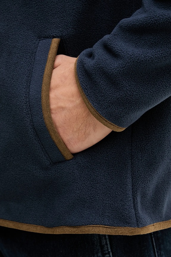 Φλις μπουφάν Barbour MFL0216 σκούρο μπλε